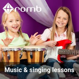 Music & singing lessons | Romb